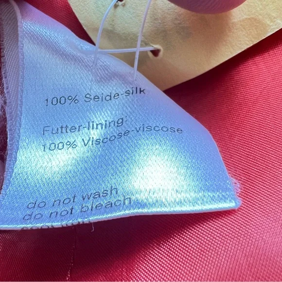 Akris Punto Exclusive Saks Fifth Avenue Elegant Orange/Red Sleeveless Dress - Picture 5 of 8